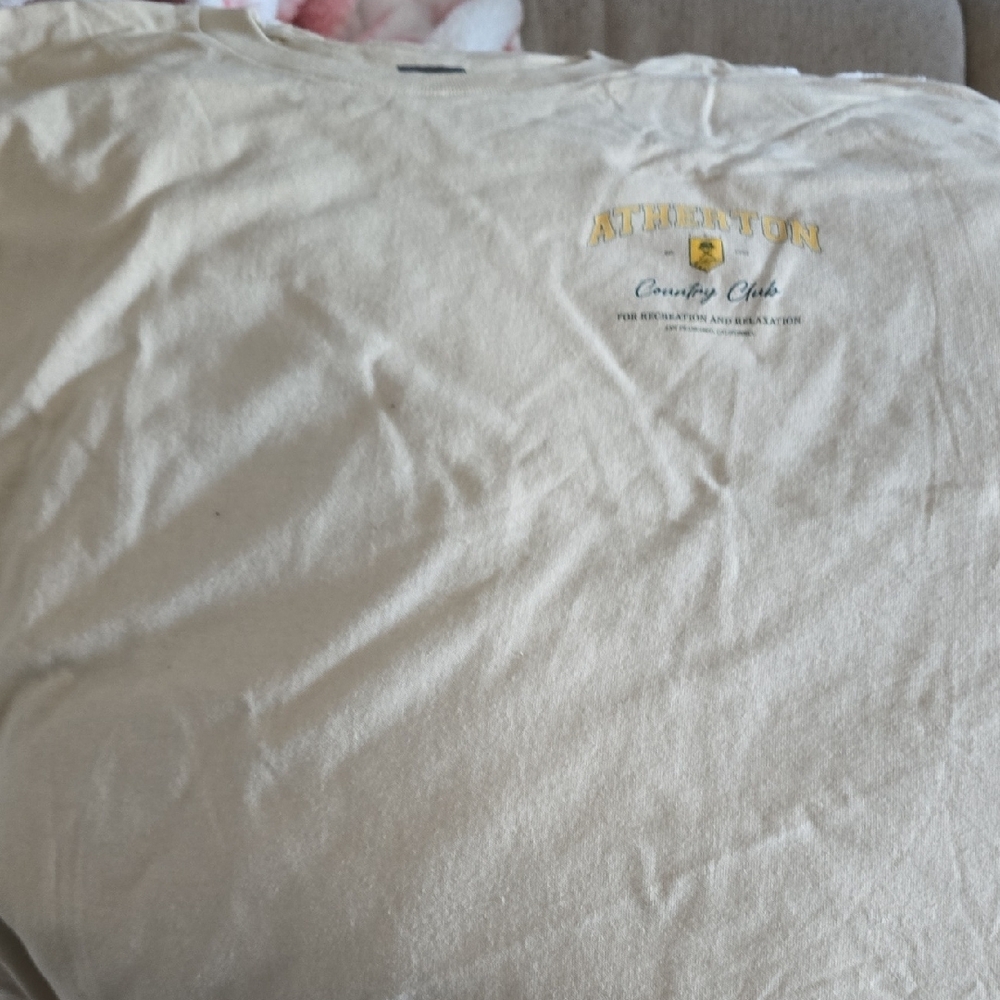 Cream Short Sleeve Tee for Everyday Comfort